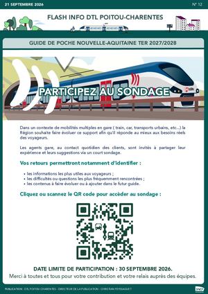 Sondage Guide De Poche 2027/2028