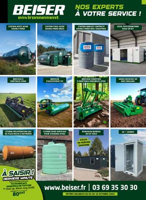 ENCARTAGE MATERIEL AGRICOLE 02 10 BD DU 02/10/2026 AU 16/10/2026