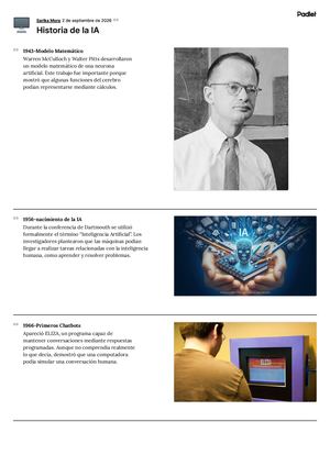 Padlet Historia De La Ia