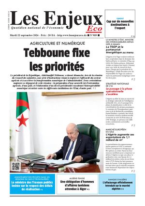 LES ENJEUX ECO N°989