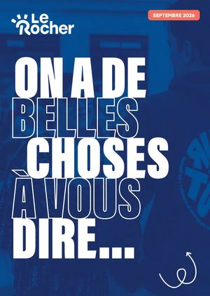 Newsletter Septembre Le Rocher2026