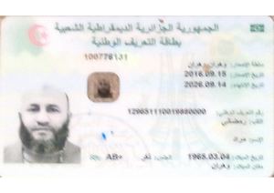 بطاقة التعريف الوطنية رمضاني مراد