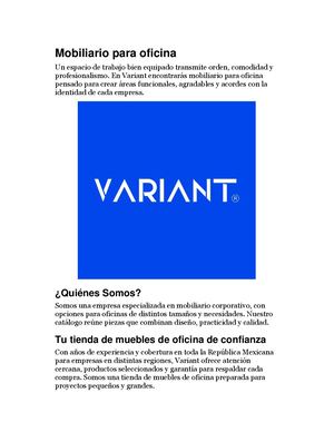 Mobiliario Para Oficina