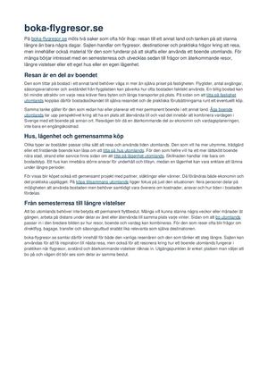Boka Flygresor Se Presentation