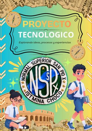 PROYECTO TECNOLÓGICO ECO-ESPACIO