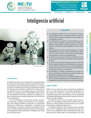 Inteligencia Artificial