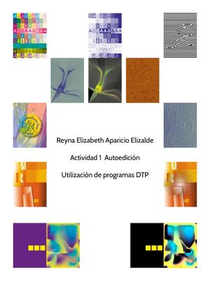 Diseño con tipografía, color y composición en DTP
