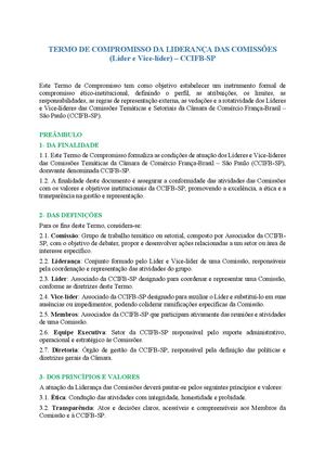 Termo De Compromisso Da Liderança Das Comissões Ccifb Final