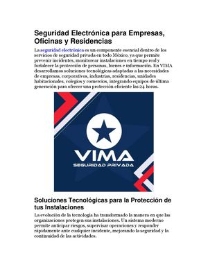 Seguridad Electrónica Para Empresas, Oficinas Y Residencias