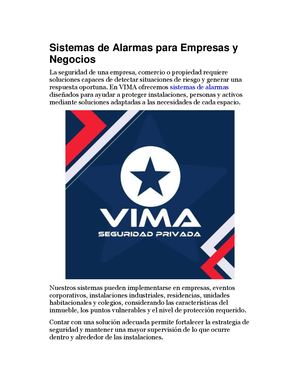 Sistemas De Alarmas Para Empresas Y Negocios