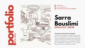 Portfolio Sarra Bouslimi 2026
