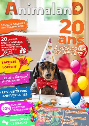 Anniversaire Animaland