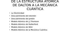 Teoría Atómica