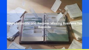 Steps to Locate and Recover Missing Business Tax Records