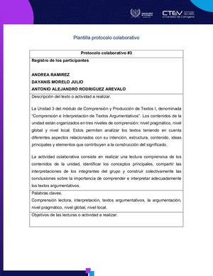 Protocolo Colaborativo #3