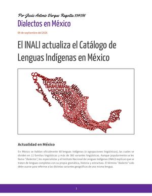 Dialectos en México