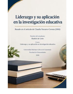 Liderazgo y su aplicación en la investigación educativa