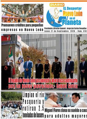 Periodico NL 21 Septiembre 2026 .