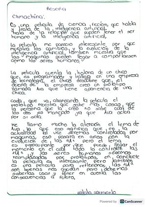 Reseña Natalia Sarmiento