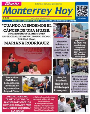 Monterrey Hoy 22 De Septiembre 2026 Ok