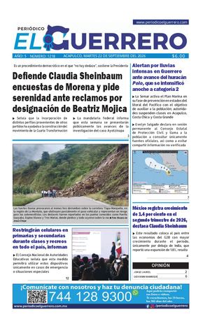 Martes 22 de septiembre del 2026