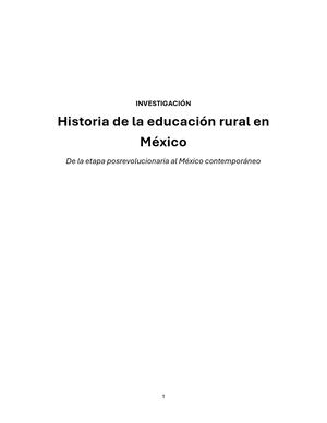 Investigación Histórica Educación Rural Mexico3
