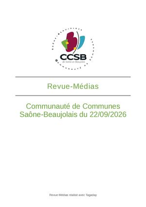 Revue de presse du 22 septembre 2026