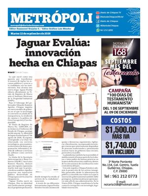 Metropoli Martes 22 De Septiembre 2026