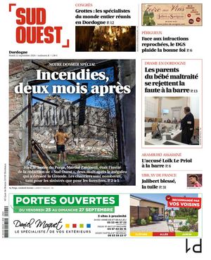 Sud Ouest Mardi 22 Septembre