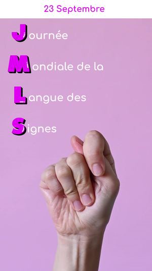 Journée Mondiale De La Langues Des Signes Septembre 2026