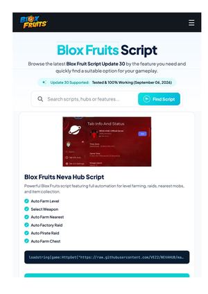 Blox Fruits Script