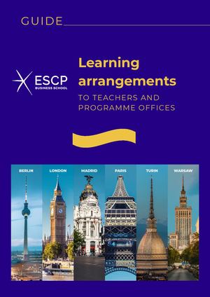 Guide Learning Arrangement
