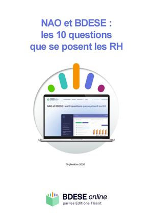 Nao & BDESE : les 10 questions que se posent les RH