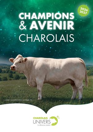 Catalogue Champion Avenir Charolais 2026