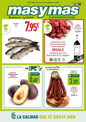 Oferta válida del 24 al 30 de septiembre de 2026