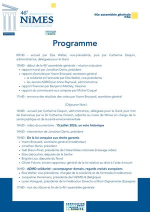 Programme 46e Ag