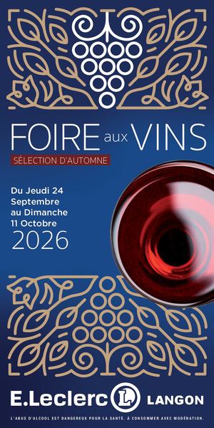 Foire Aux Vins 2026 E Leclerc De Langon-SMS