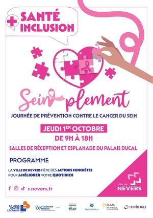 Programme journée de prévention contre le cancer du sein