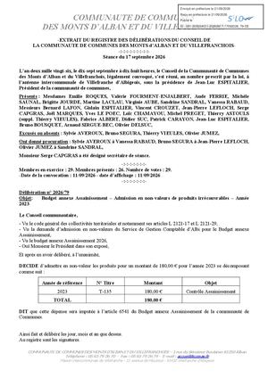 Delib 17092026 79 Adm Non Valeur Ba Assainist