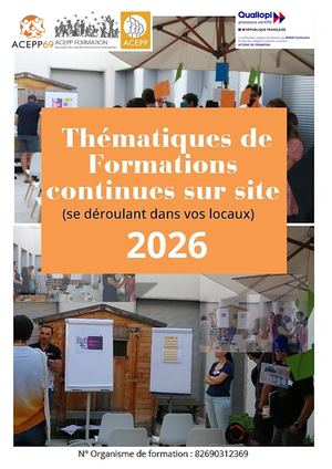 2026 - Catalogue De Thématiques de Formation de l'ACEPP 69