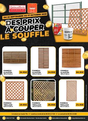 Catalogue Quincaillerie Amourdom Septembre-Octobre 2026