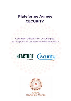 Cecurity : Comment Activer Son Compte Et Recevoir Ses Factures
