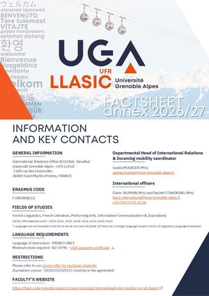 UGA-LLASIC Factsheet