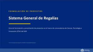 Proyectos Sgr 20260921