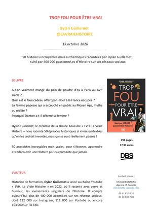 Cp Trop Fou Pour êTre Vrai Ed Dbs