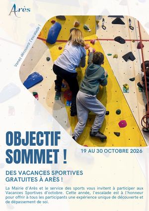 Vacances Sportives octobre 2026