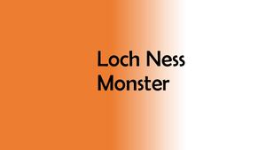Loch Ness Monster