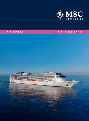 PLANOS DE CUBIERTA DEL MSC DIVINA
