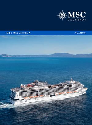 PLANOS DE CUBIERTAS DEL MSC BELLISSIMA