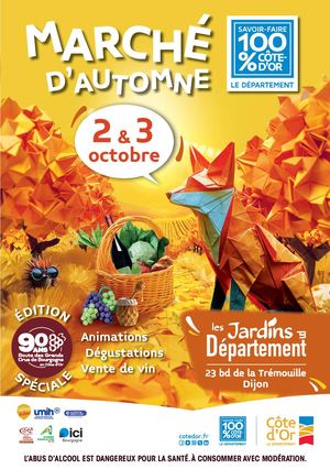 Programme marché d'automne 2026